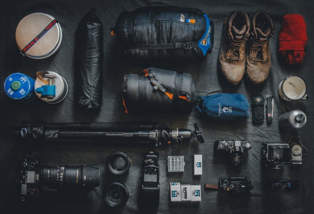 simple backpacking gears